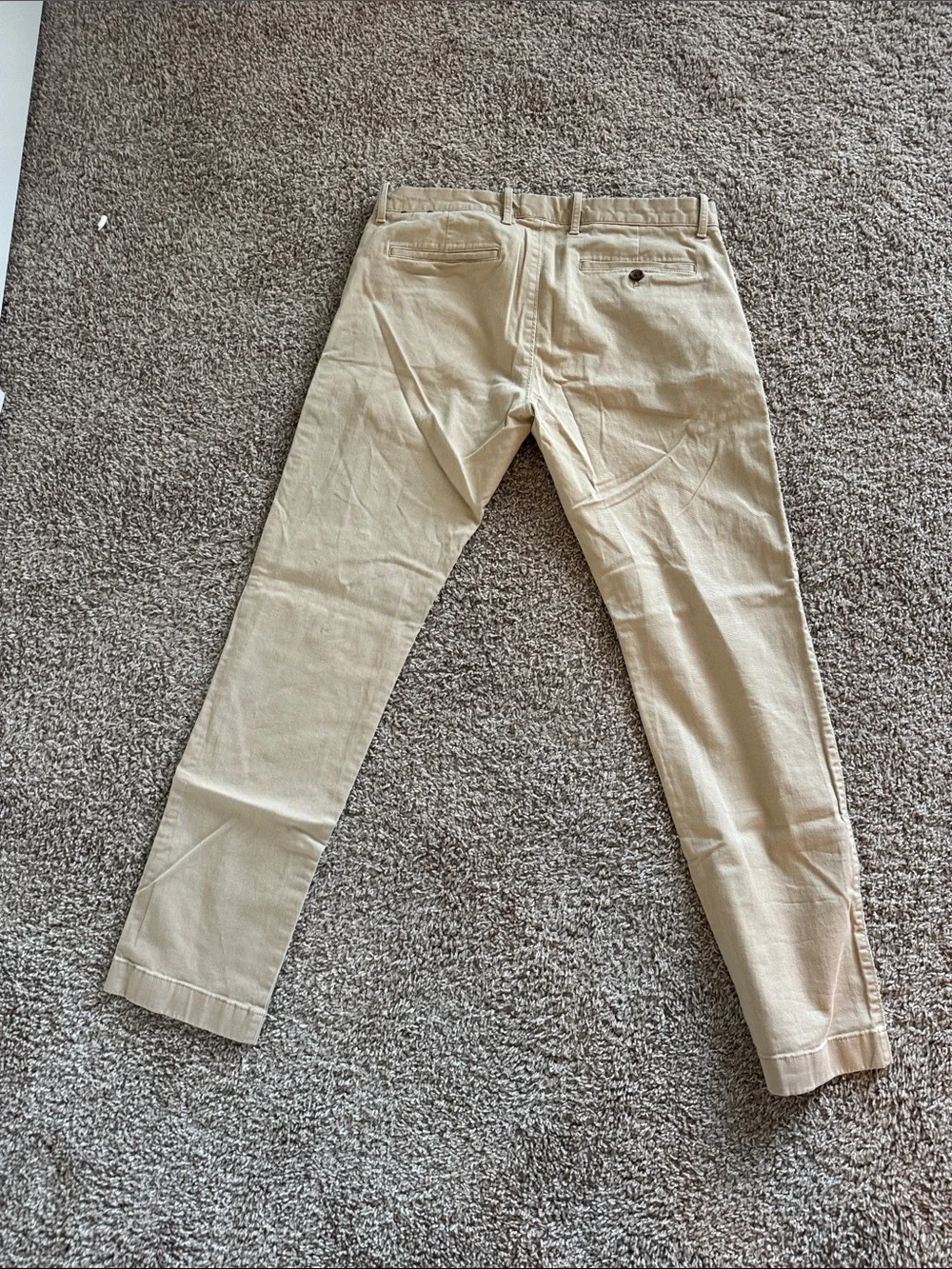 J Crew Men's Tan Chino Pants Slim Fit